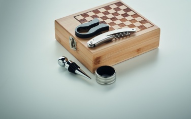 Logotrade promotional products photo of: Chess board wine set