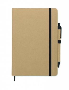 Logotrade advertising product image of: A5 notebook in recycled carton