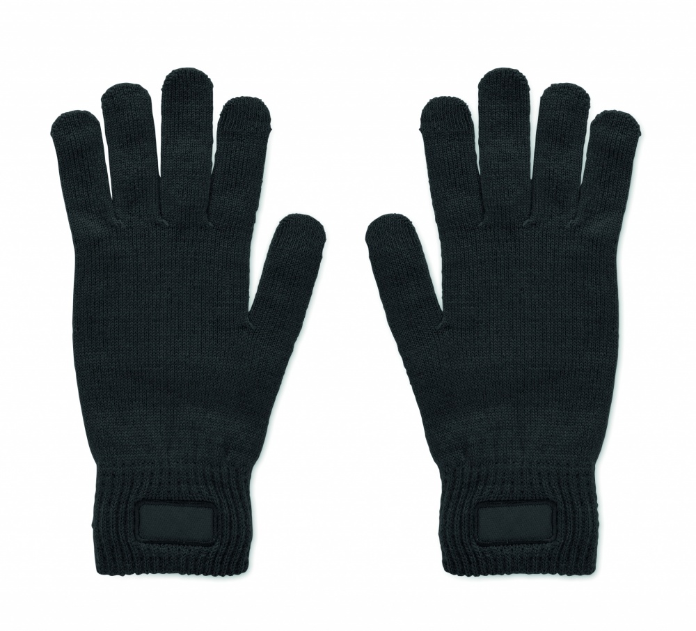 Logotrade corporate gift picture of: Knitted gloves in RPET