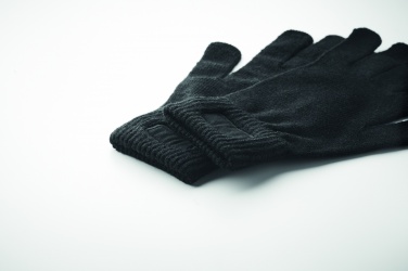 Logotrade promotional gifts photo of: Knitted gloves in RPET