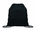 Recycled 140 gr/m² cotton bag, Black