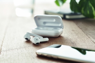 Logotrade promotional merchandise photo of: TWS earbuds with charging base