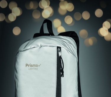 Logotrade promotional gift picture of: High reflective backpack 600D