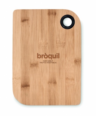 Logo trade promotional giveaways image of: Bamboo cutting board