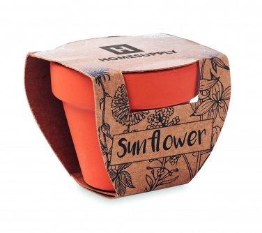 Logotrade corporate gifts photo of: Terracotta pot 'sunflower'