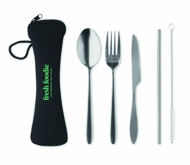 Logotrade promotional product image of: Cutlery set stainless steel