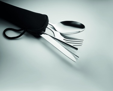 Logo trade corporate gift photo of: Cutlery set stainless steel