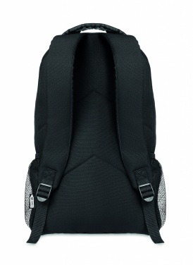 Logo trade promotional giveaways picture of: 600D RPET backpack