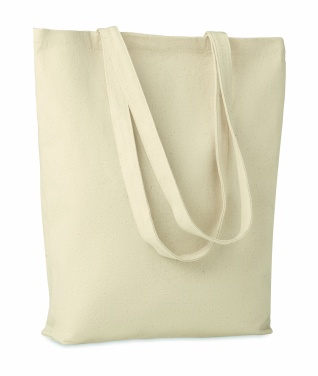 Logotrade promotional product picture of: Canvas shopping bag 270 gr/m²