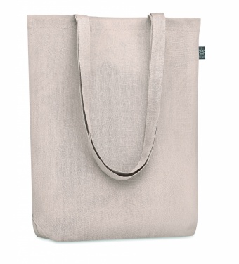 Logo trade promotional products image of: Shopping bag in hemp 200 gr/m²