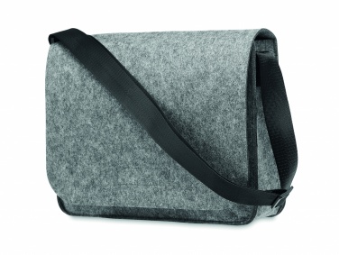 Logo trade advertising products image of: RPET felt laptop bag