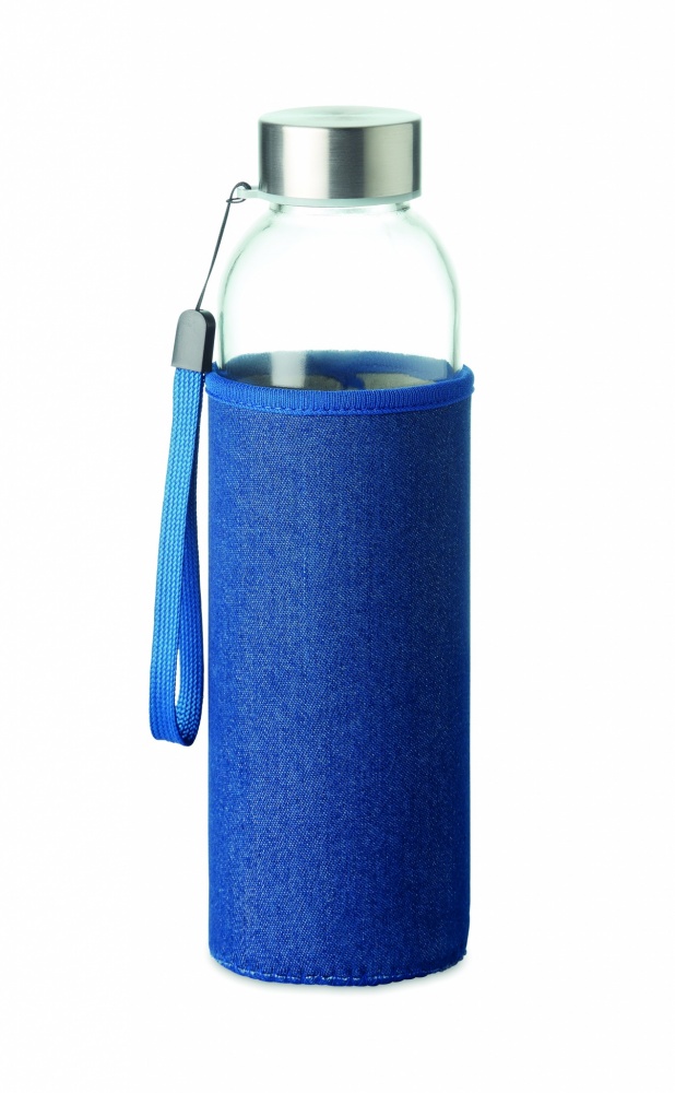 Logotrade promotional merchandise photo of: Glass bottle in pouch 500 ml