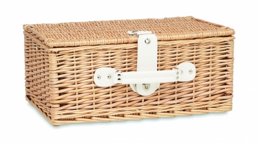 Logotrade advertising products photo of: Wicker picnic basket 2 people