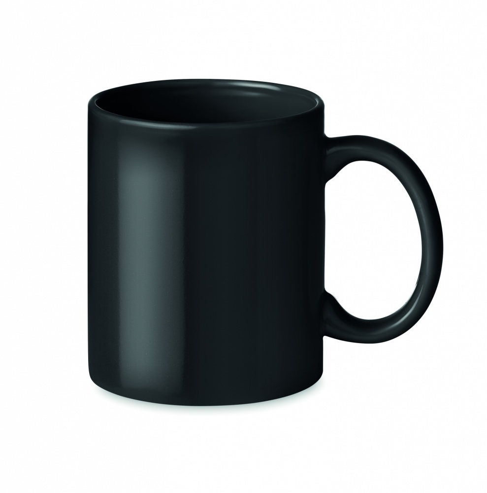 Logo trade advertising products image of: Coloured ceramic mug 300ml