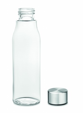 Logotrade promotional products photo of: Glass drinking bottle 500 ml