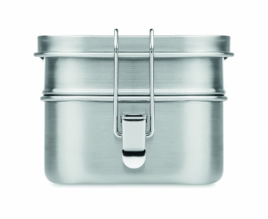 Logo trade promotional gifts image of: Stainless steel lunch box