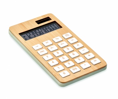 Logotrade business gifts photo of: 12 digit bamboo calculator