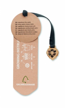 Logo trade promotional merchandise image of: Pine tree bookmark