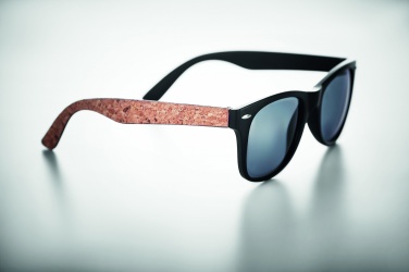 Logo trade business gift photo of: Sunglasses with cork arms TALLINN