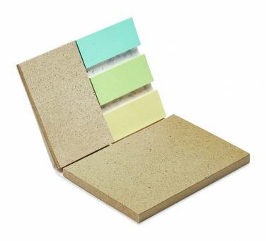 Logo trade business gifts image of: Grass/seed paper memo pad