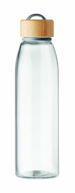 Logo trade advertising products image of: Glass bottle 500 ml