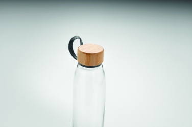 Logo trade promotional giveaways image of: Glass bottle 500 ml