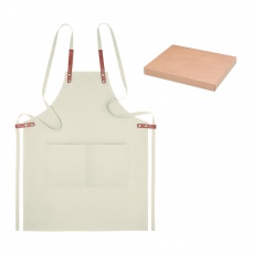 Organic cotton apron 340 gr/m²