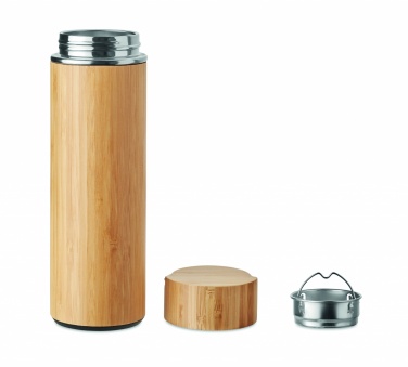 Logo trade promotional merchandise photo of: Double wall flask 400 ml