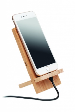 Logo trade promotional merchandise photo of: Wireless charger stand 10W