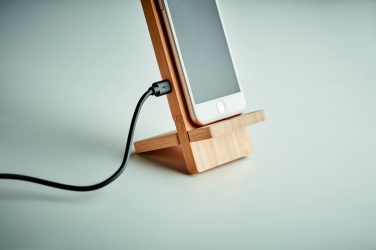 Logo trade corporate gift photo of: Wireless charger stand 10W