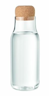 Logotrade promotional giveaway picture of: Glass bottle cork lid 600 ml