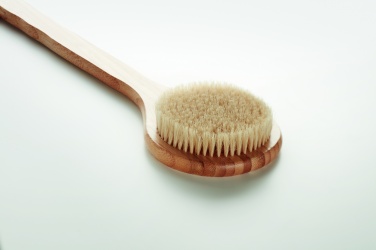 Logo trade promotional gifts picture of: Bamboo bath brush