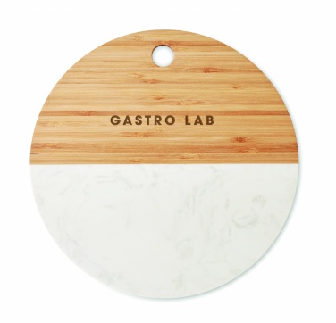 Logotrade promotional item picture of: Marble/ bamboo serving board