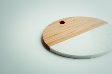 Logotrade promotional merchandise image of: Marble/ bamboo serving board