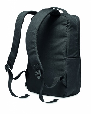 Logo trade advertising products image of: Laptop backpack in 300D RPET