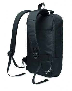 Logo trade corporate gifts picture of: Laptop backpack in 300D RPET