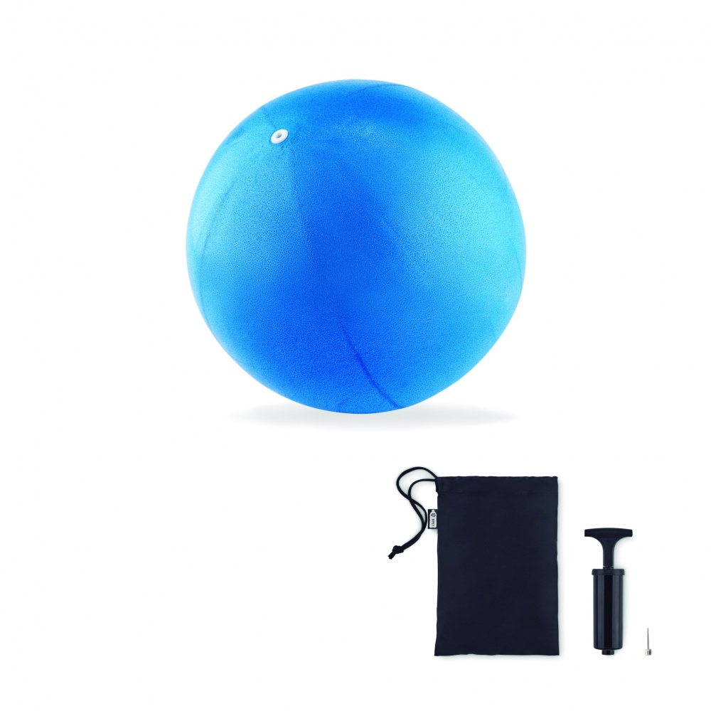 Logo trade advertising products image of: Small Pilates ball with pump