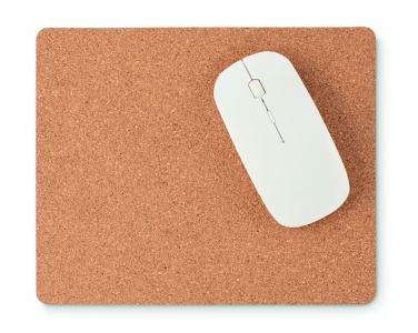 Logo trade promotional items image of: Cork mouse mat