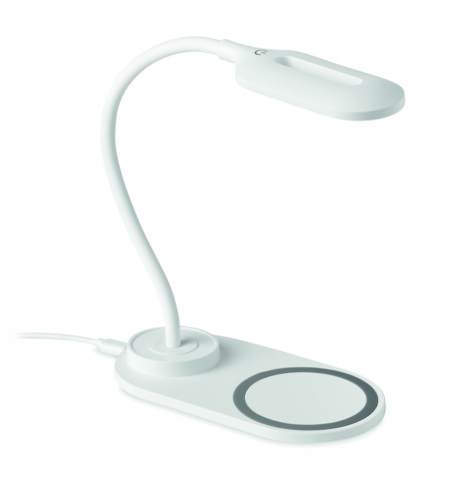 Logotrade promotional item image of: Desktop light and charger 10W