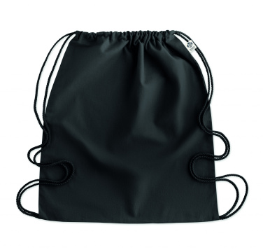 Logotrade promotional item picture of: Organic cotton drawstring bag