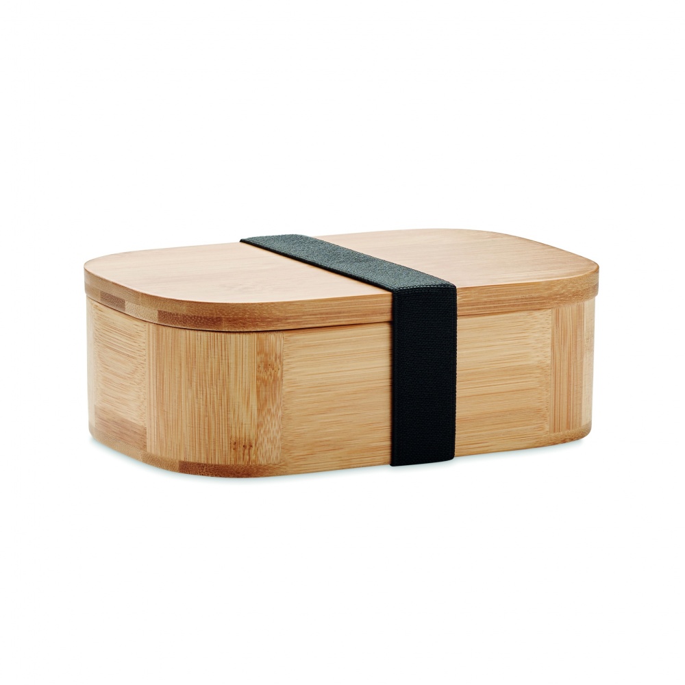 Logo trade corporate gift photo of: Bamboo lunch box 650ml LADEN