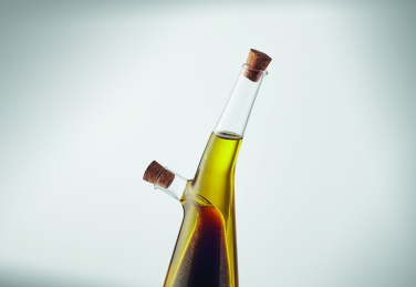 Logotrade promotional product picture of: Glass oil and vinegar bottle