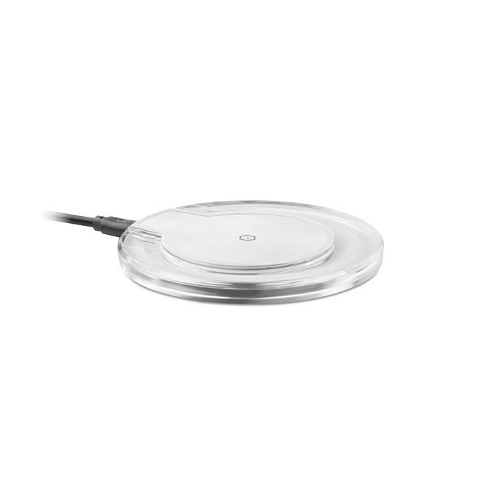 Logo trade business gift photo of: Wireless charging pad 15W