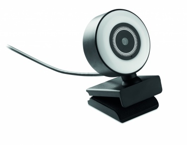 Logo trade promotional merchandise photo of: 1080P HD webcam and ring light