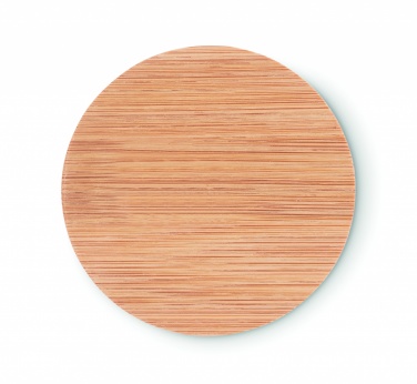 Logo trade promotional products picture of: Bamboo make-up mirror