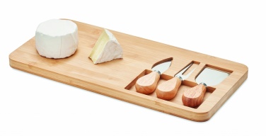 Logotrade promotional giveaways photo of: Bamboo Cheese board set