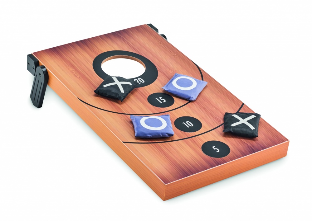 Logo trade advertising products image of: Double sided MDF game set