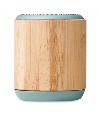 Logo trade promotional gifts image of: 5.3 wireless bamboo speaker