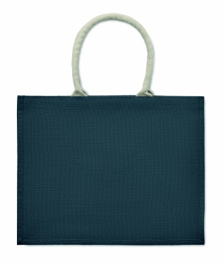 Logo trade corporate gift photo of: Jute bag with cotton handle