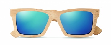 Logo trade promotional products picture of: Sunglasses and case in bamboo KEILA